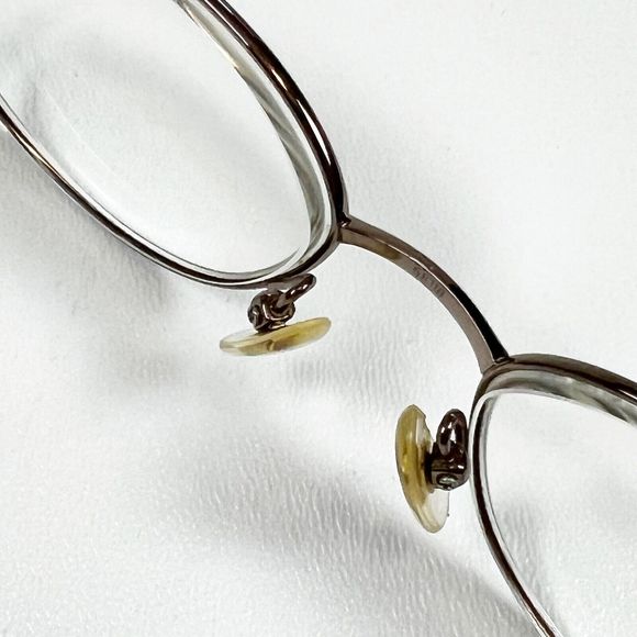 Seiko T141 Titanium Eyeglasses Sunglasses Frame Oval Full Rim 51-18-140 Japan - Picture 6 of 16
